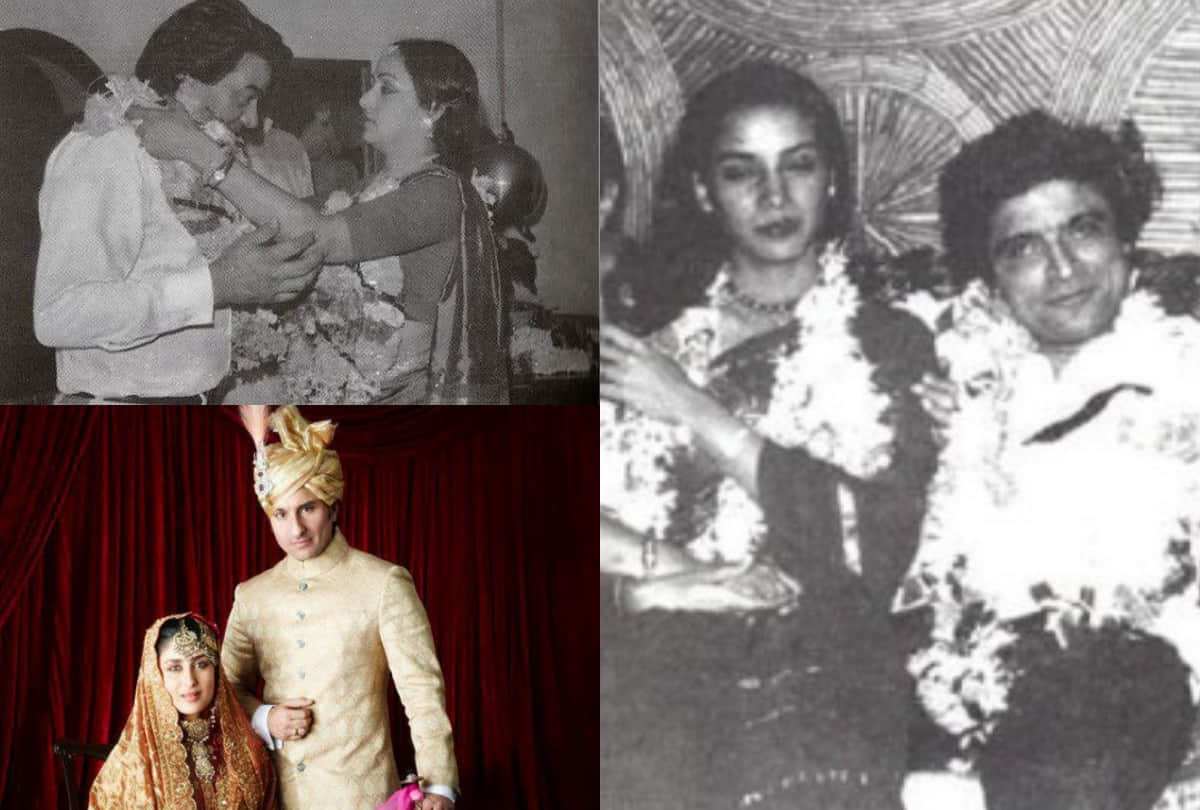 Bollywood actresses age were at her husband first marriage