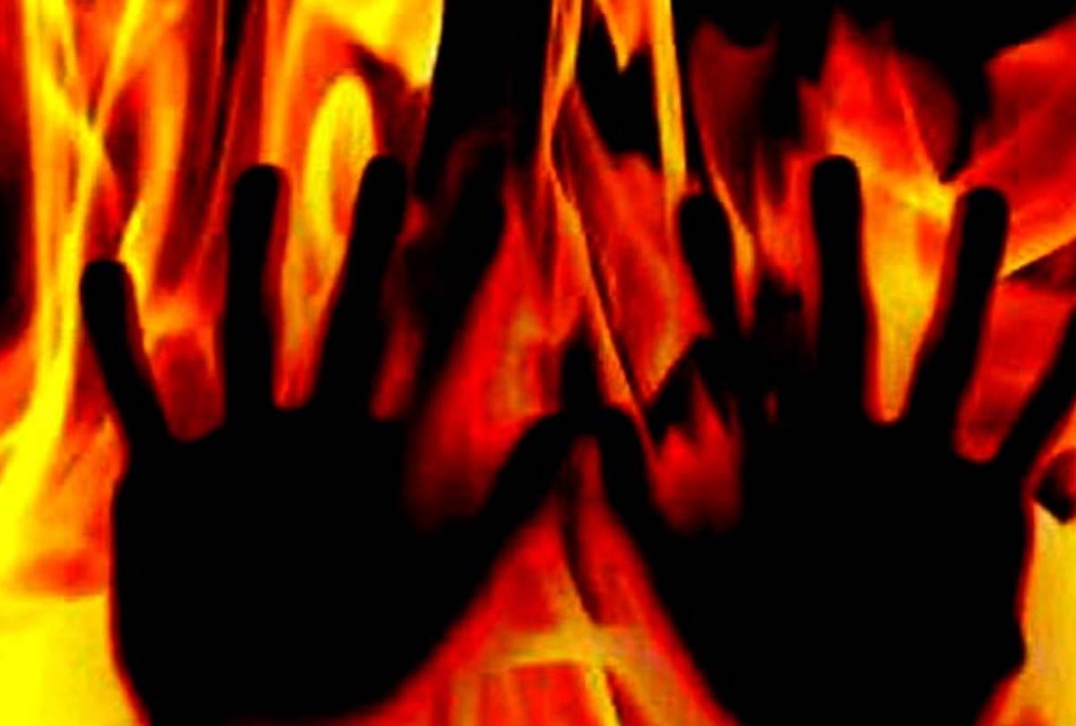 two child death after woman set fire with children due to fight with husband