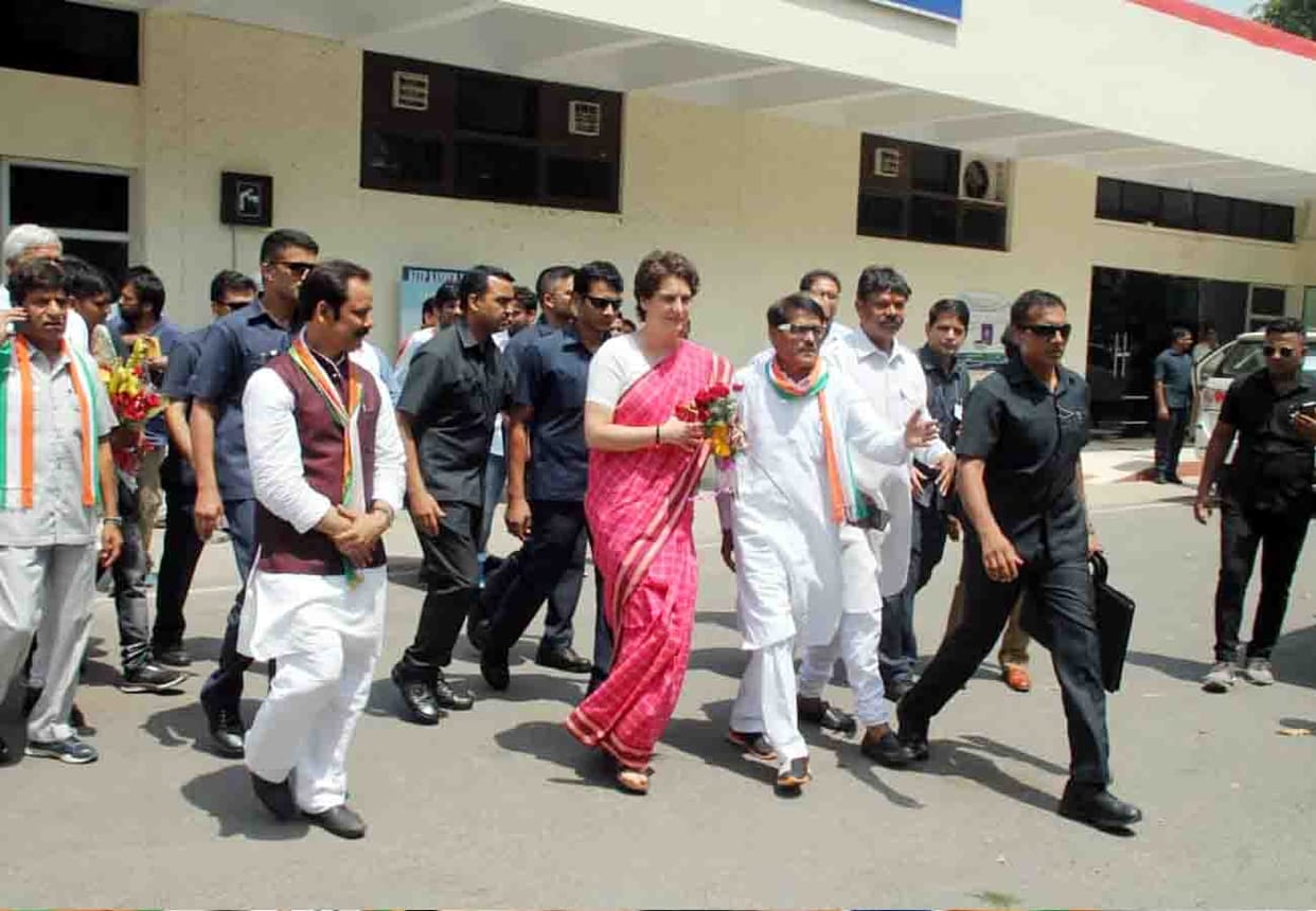 priyanka gandhi in kanpur and fatehpur for lok sabha elections 2019
