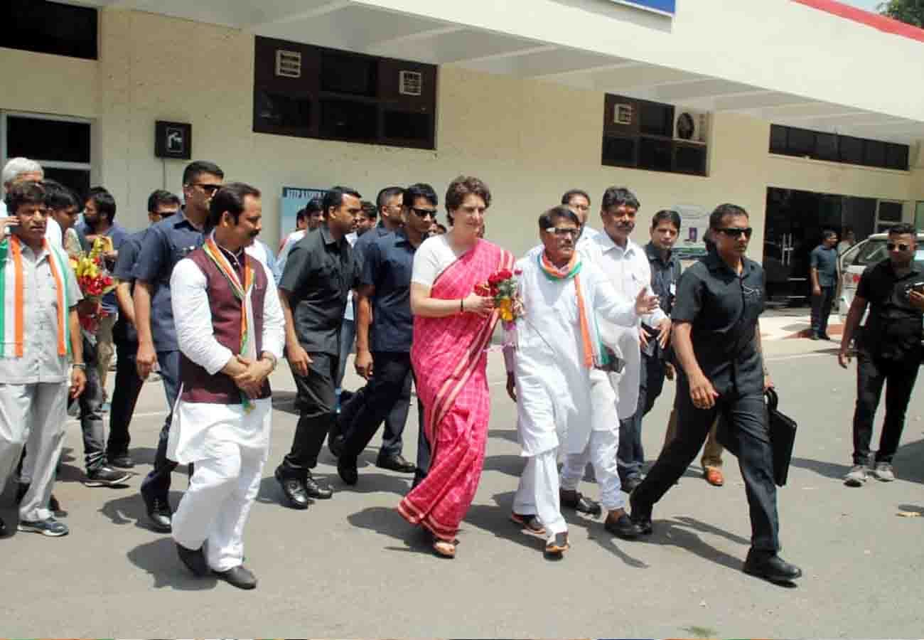 priyanka gandhi vs bjp in lok sabha elections 2019