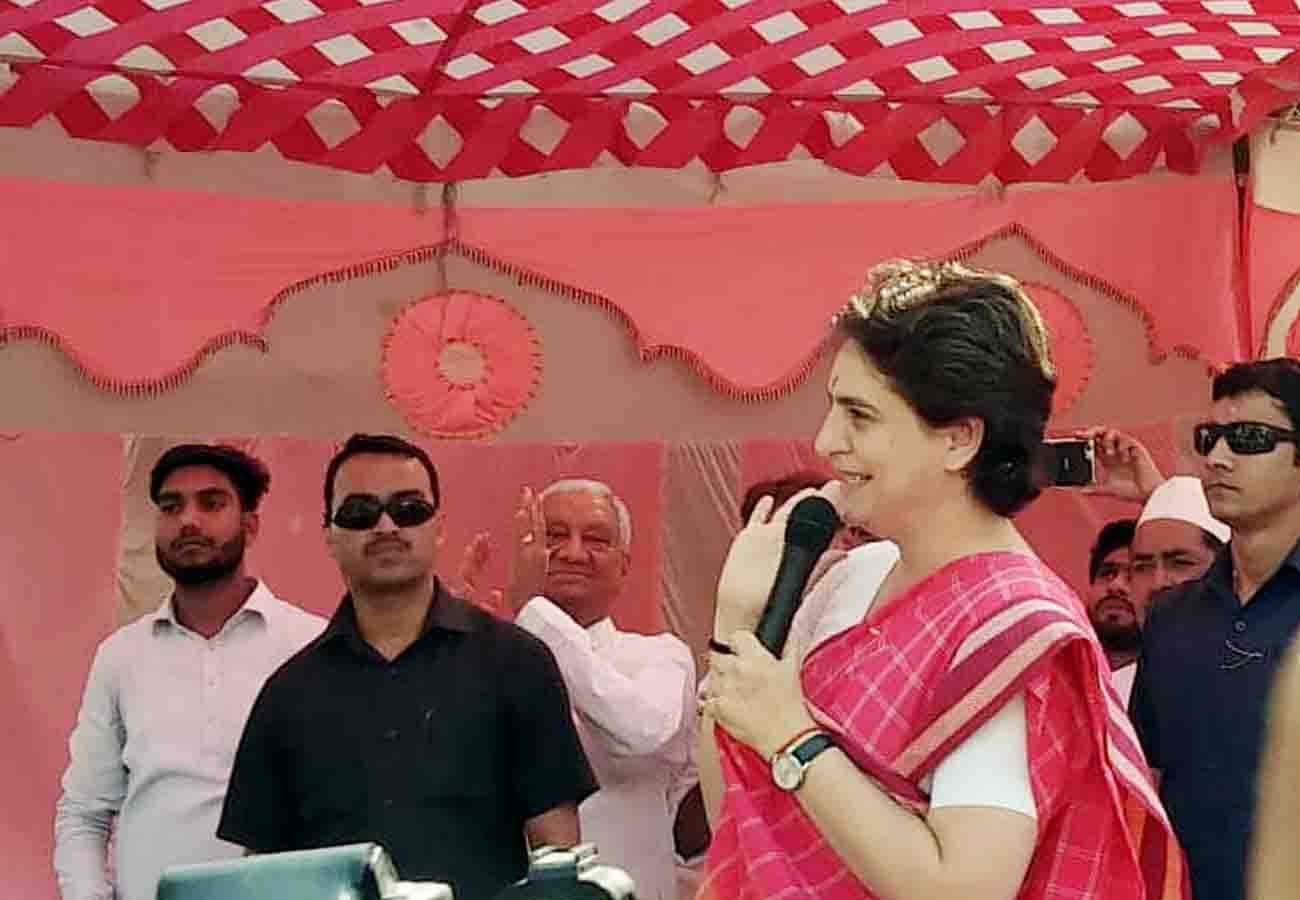 priyanka gandhi in fatehpur for lok sabha elections 2019