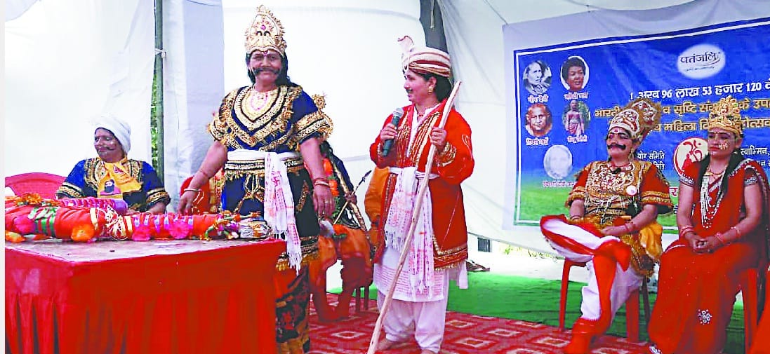 Rudraprayag women did brilliant acting