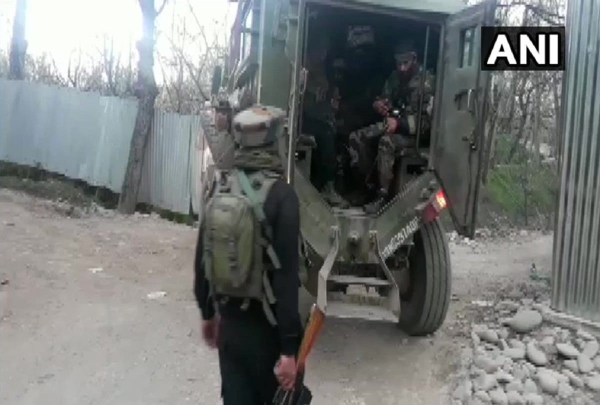 Two terrorists killed in exchange of fire between terrorists and security forces in Shopian district