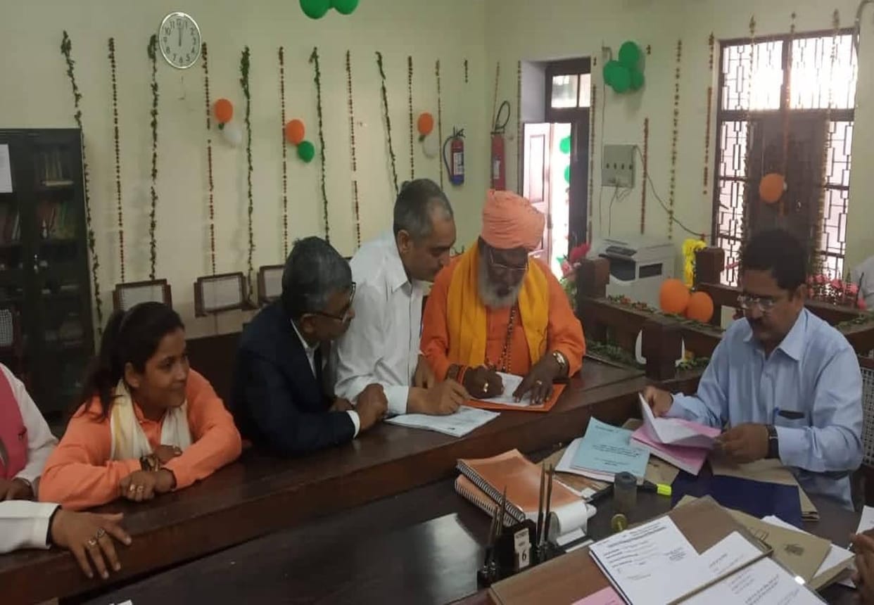 sakshi maharaj nomination for lok sabha election 2019