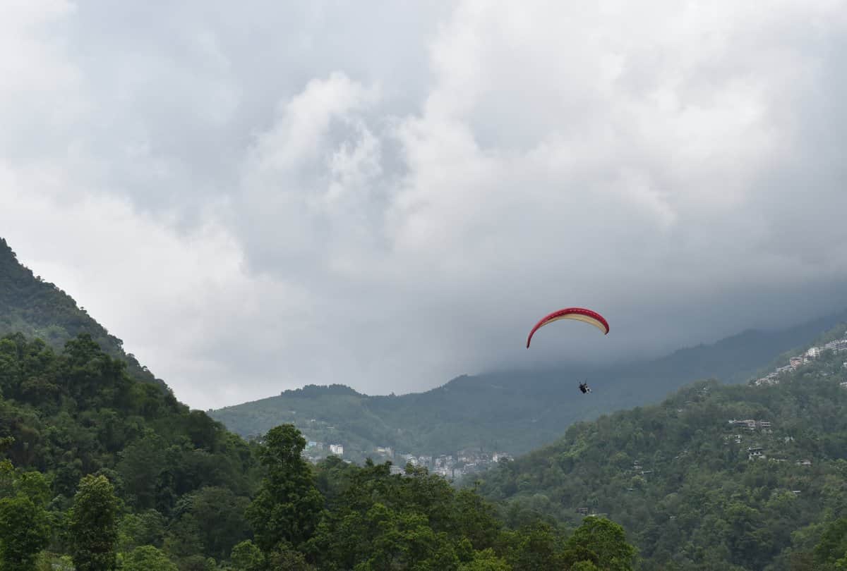 paragliding destination in india uttrakhand himachal pradesh banglore