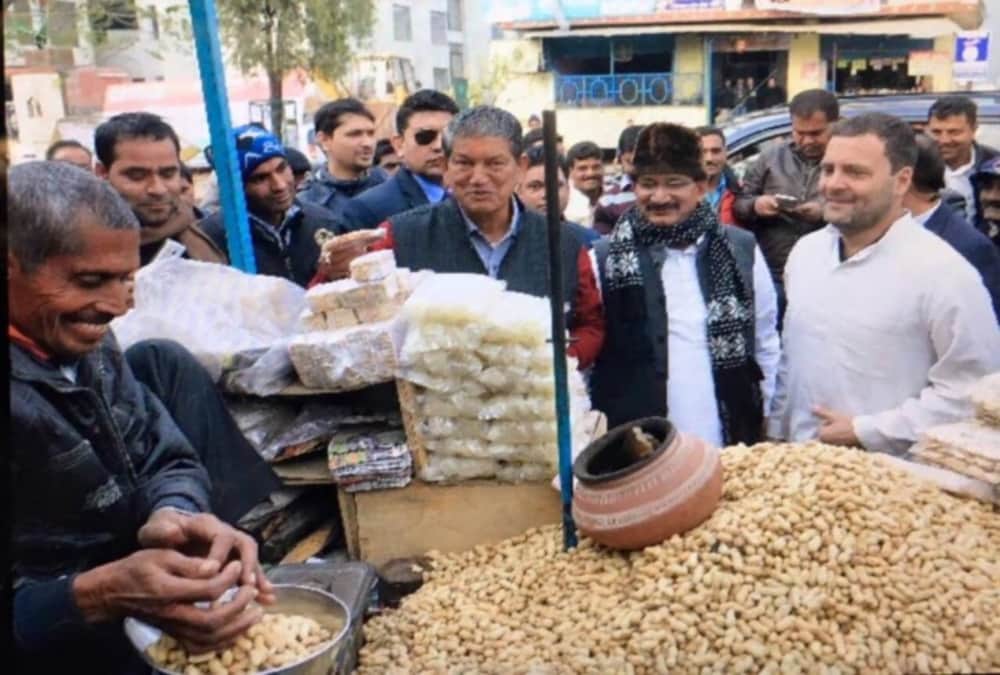 Lok sabha elections 2019 Rahul gandhi rally in uttarakhand interesting incidence