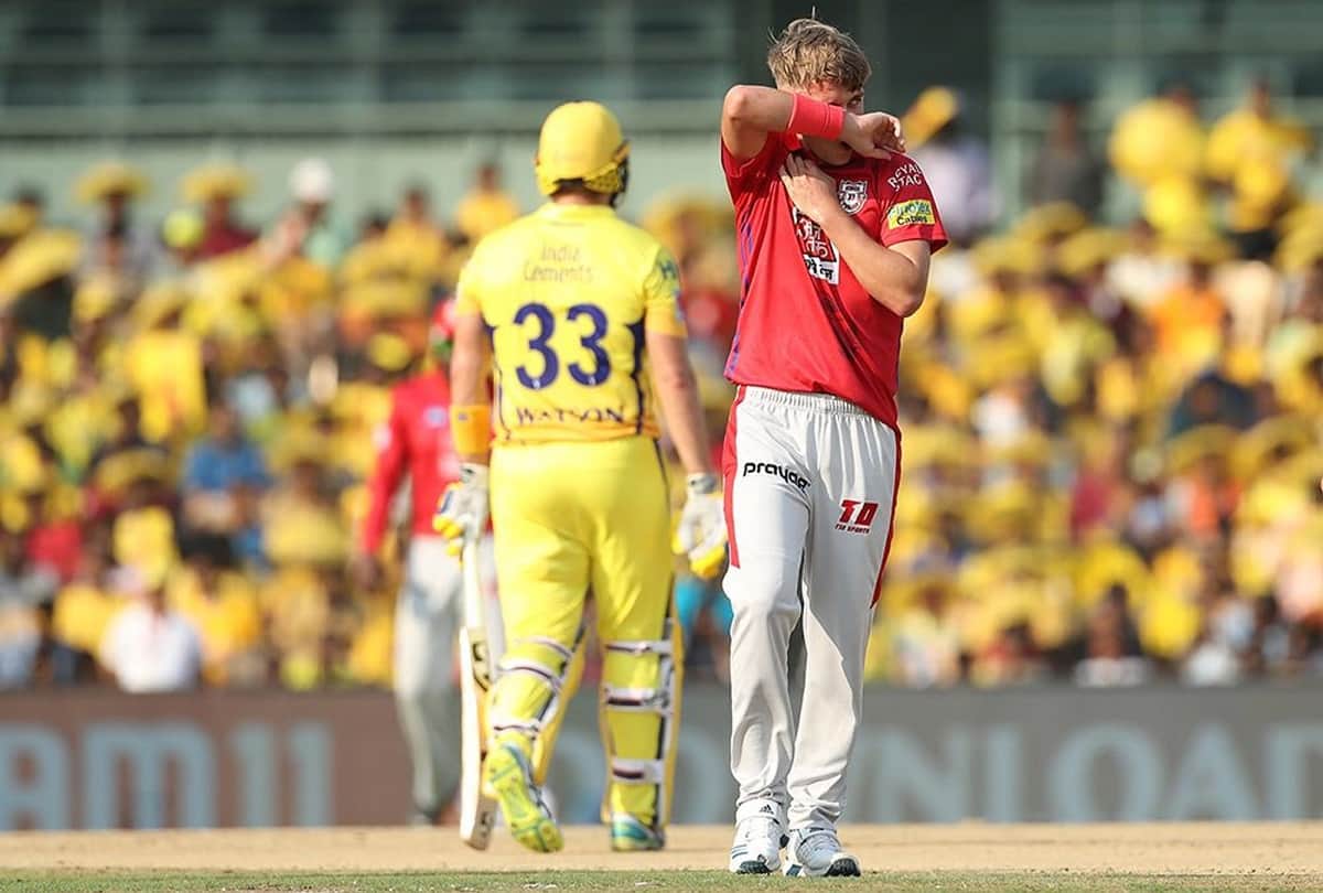 lucky Sam Curran badly hit by Watson, injury was not big