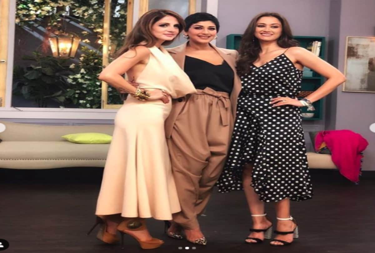 sonali bendre new look in classic pantsuit during vogue bff photoshoot is worth 1 lakh rupees