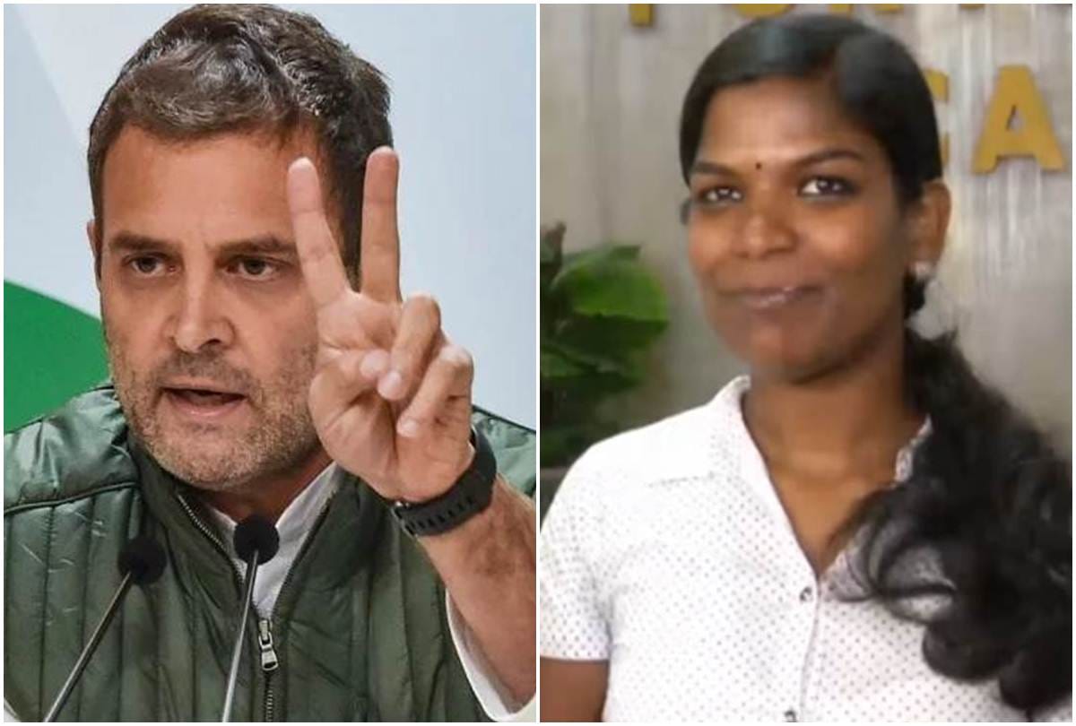 Rahul Gandhi congratulated Sreedhanya Suresh for selection in Civil Services Examination