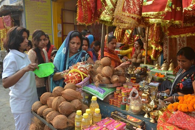 Streets of faith in Goddess temples