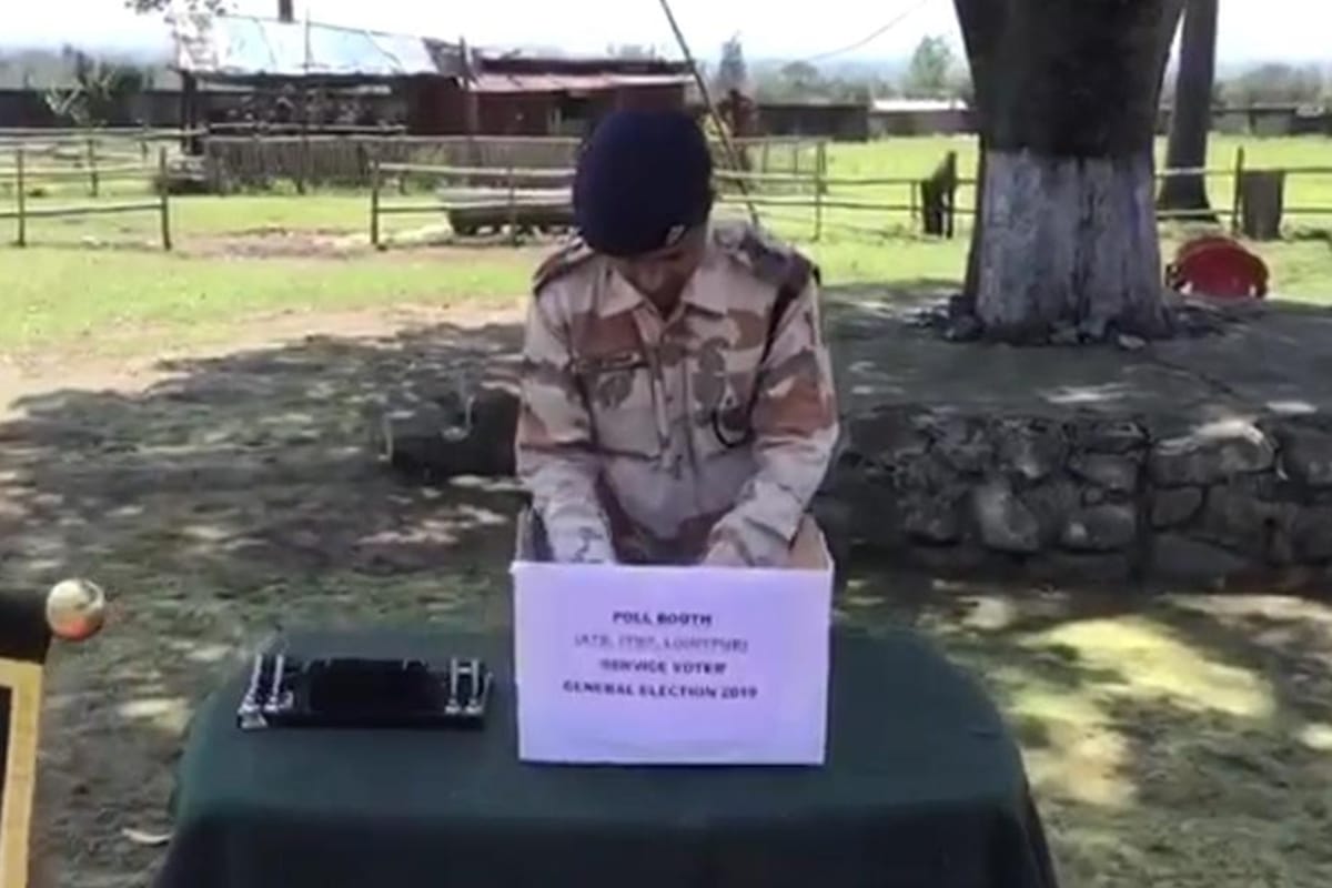 Lok Sabha Elections 2019: First vote cast in Arunachal Pradesh by service voters