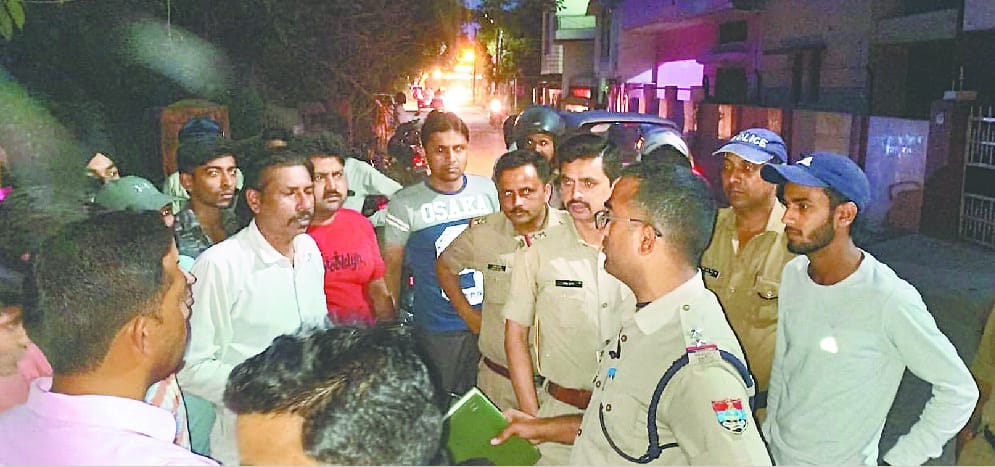 BCA student puffed up on fire, hair and hair