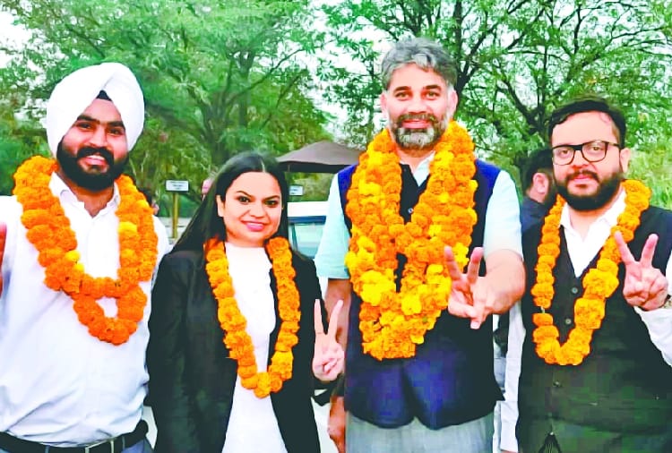 DPS Randhawa Wins Punjab Haryana Highcourt Bar Association Elections