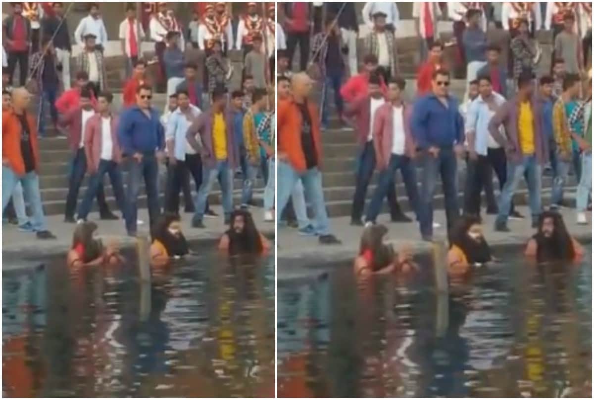 Dabangg 3 Salman Khan dancing with Sadhu video leaked