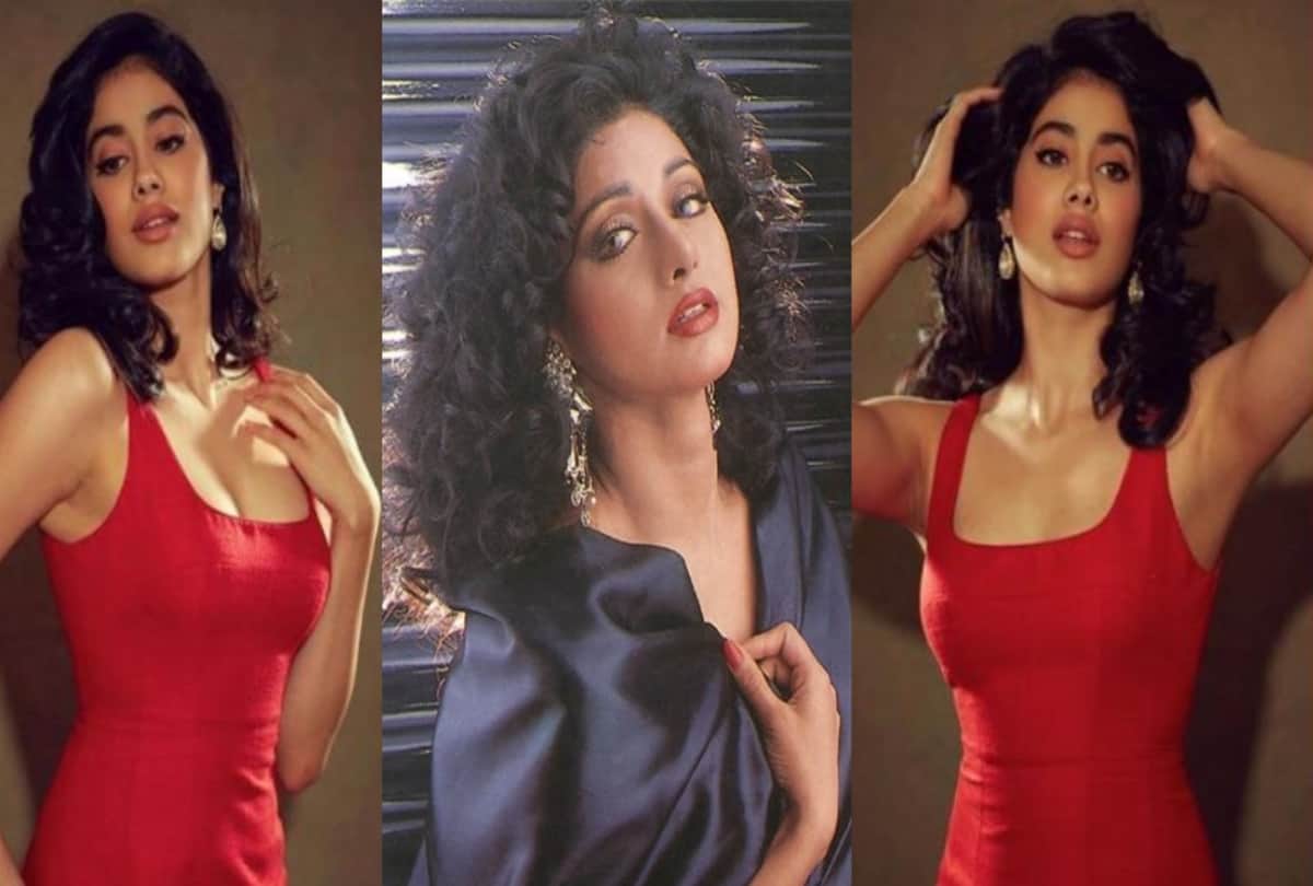 Janhvi Kapoor look like carbon copy of her mother Sridevi in her latest pictures