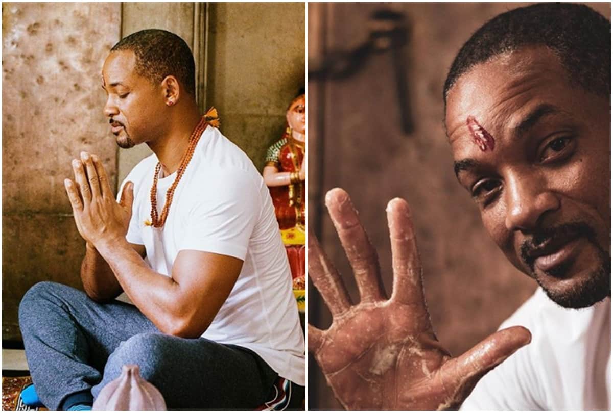 Hollywood actor Will Smith performing puja in Haridwar see pics