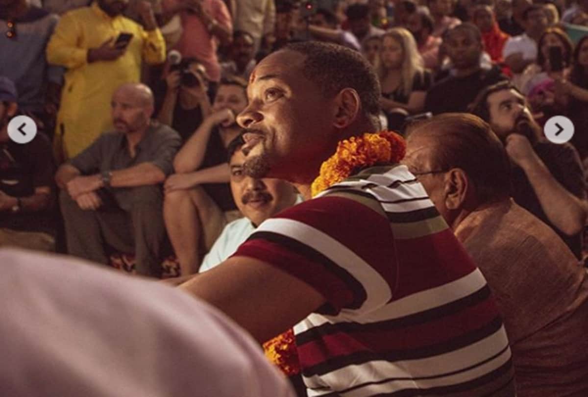 Hollywood actor Will Smith performing puja in Haridwar see pics