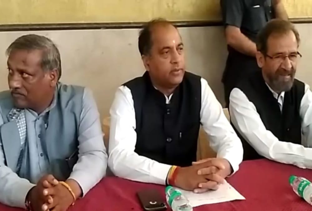 Lok sabha elections 2019 Himachal pradesh CM Jai Ram Thakur doing voting appeal in uttarakhand