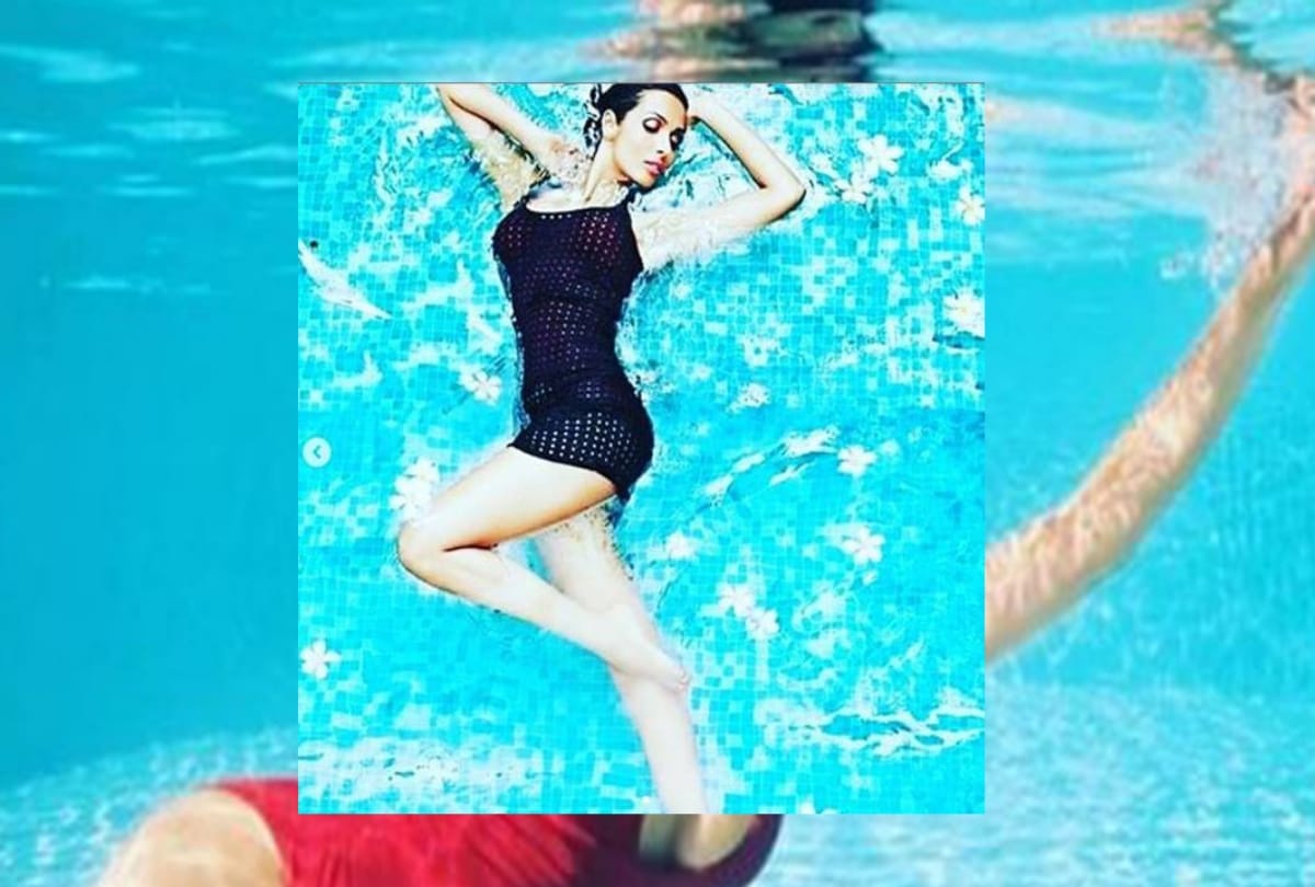 Malaika Arora sizzles in red monokini
