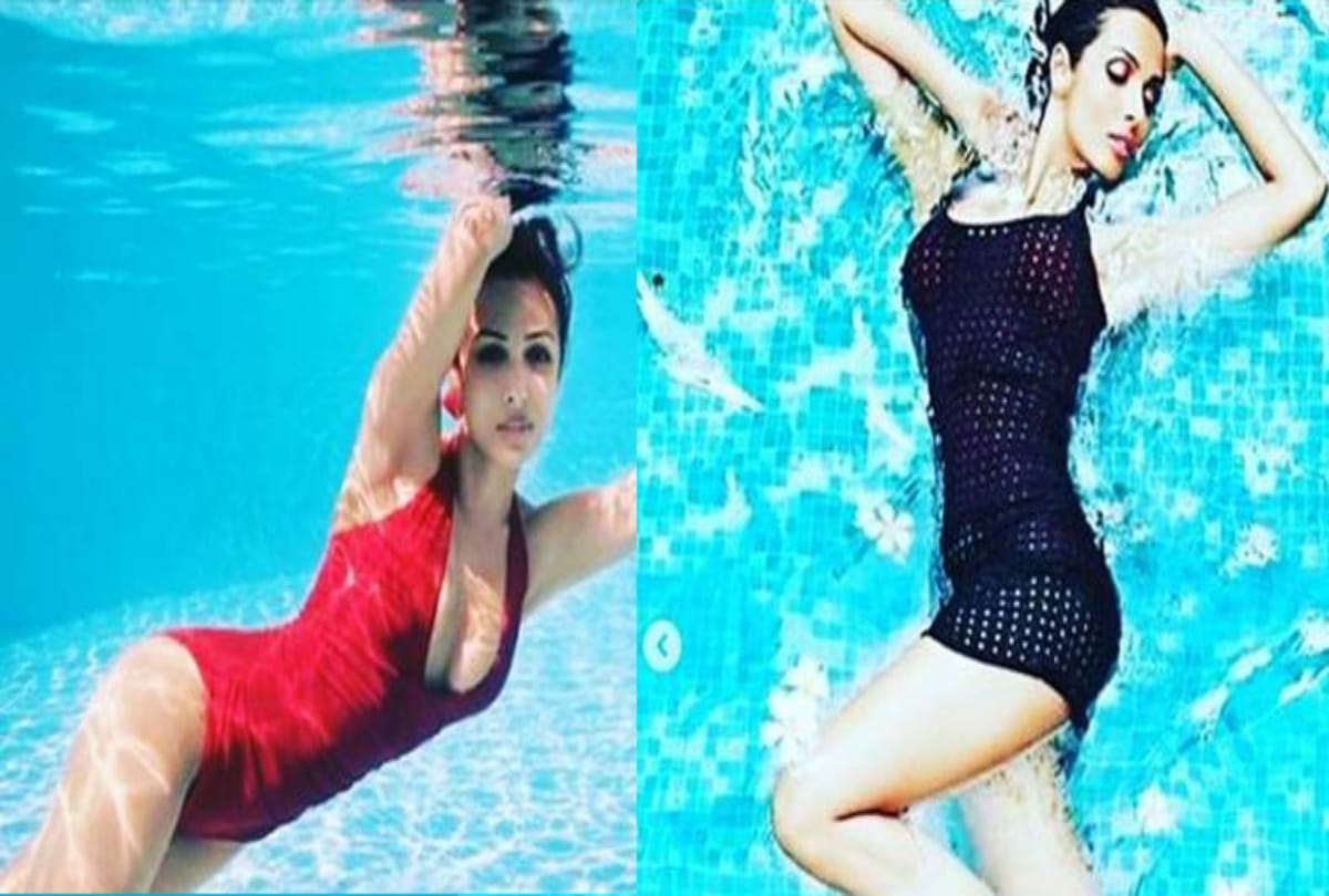 Malaika Arora sizzles in red monokini