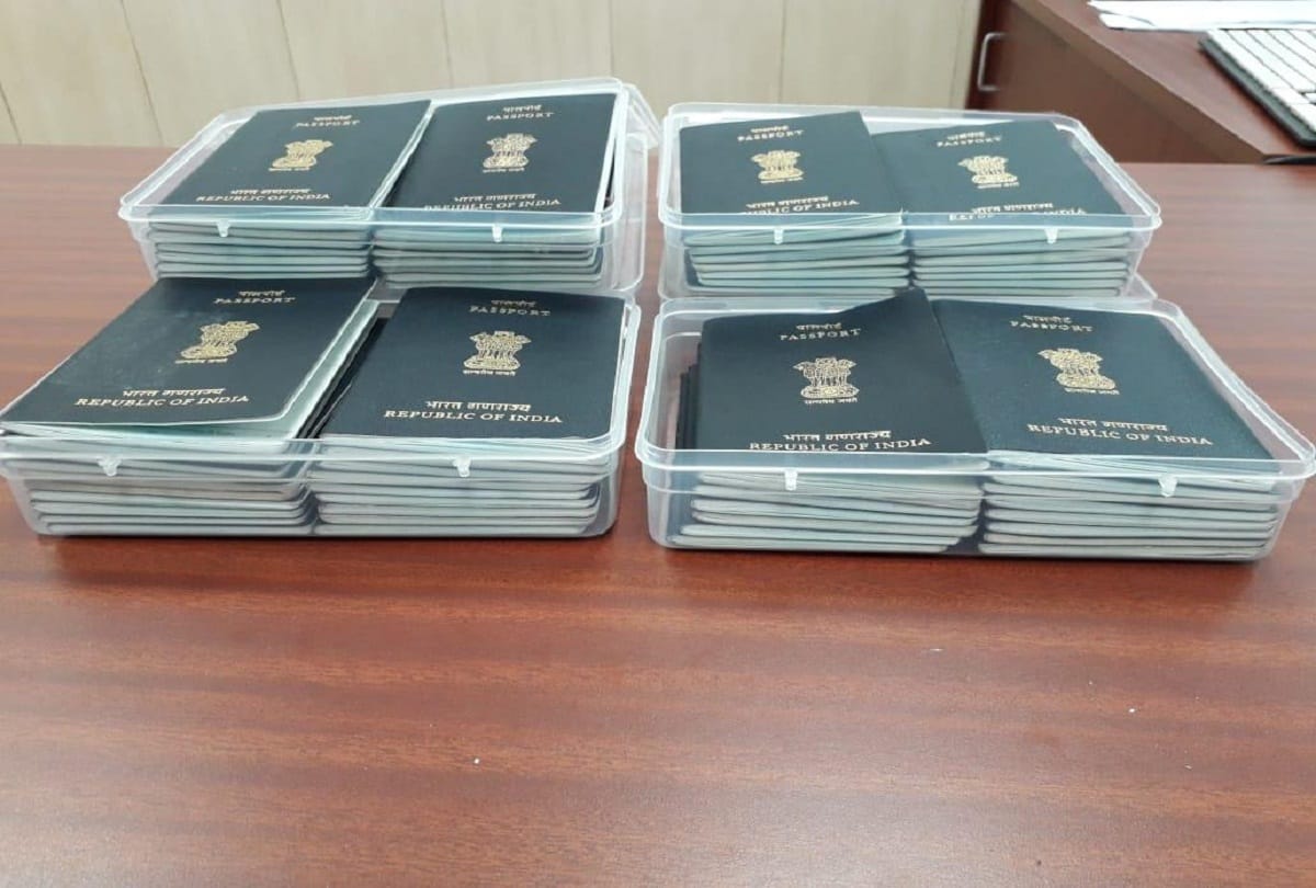 Three people have been nabbed with 62 passports and 28 fake stamps at IGI Airport