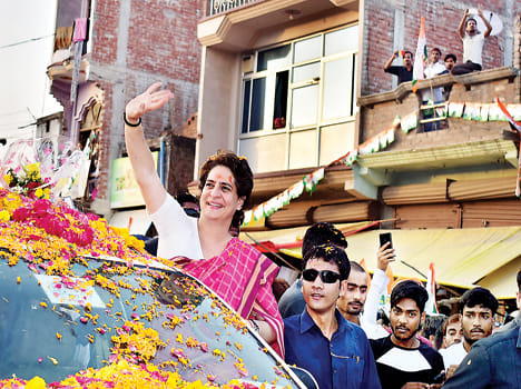 Twenty years Priyanka Gandhi took to cross Ganges