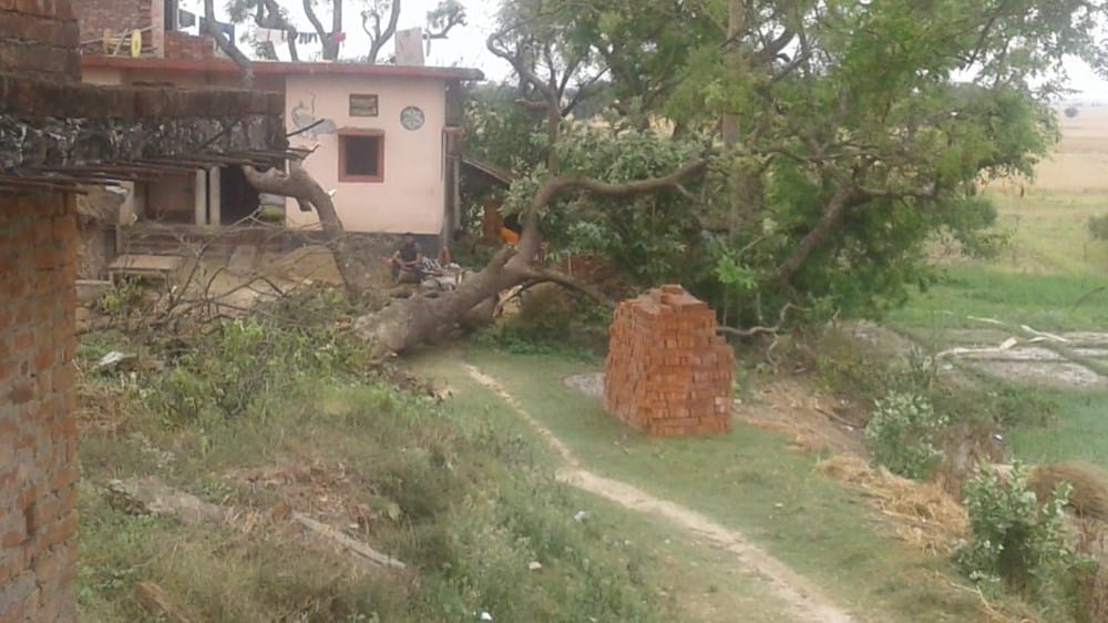 electric supply barred due to storm
