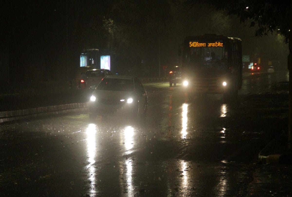 rain and thunderstorm in Delhi NCR