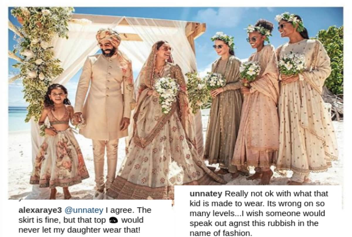 Sabyasachi gets trolled for kid dress in her latest photoshoot