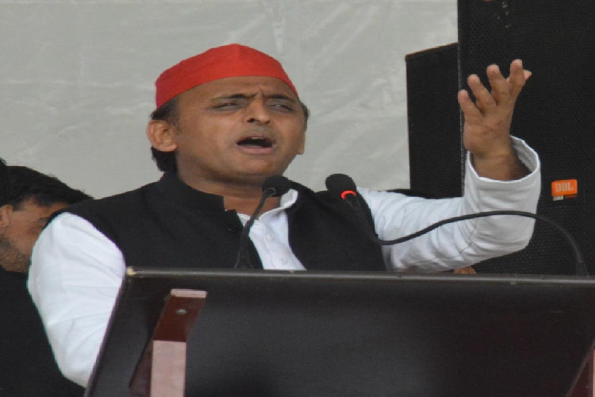 Akhilesh questions on BJP nationalism and development model in ghaziabad rally