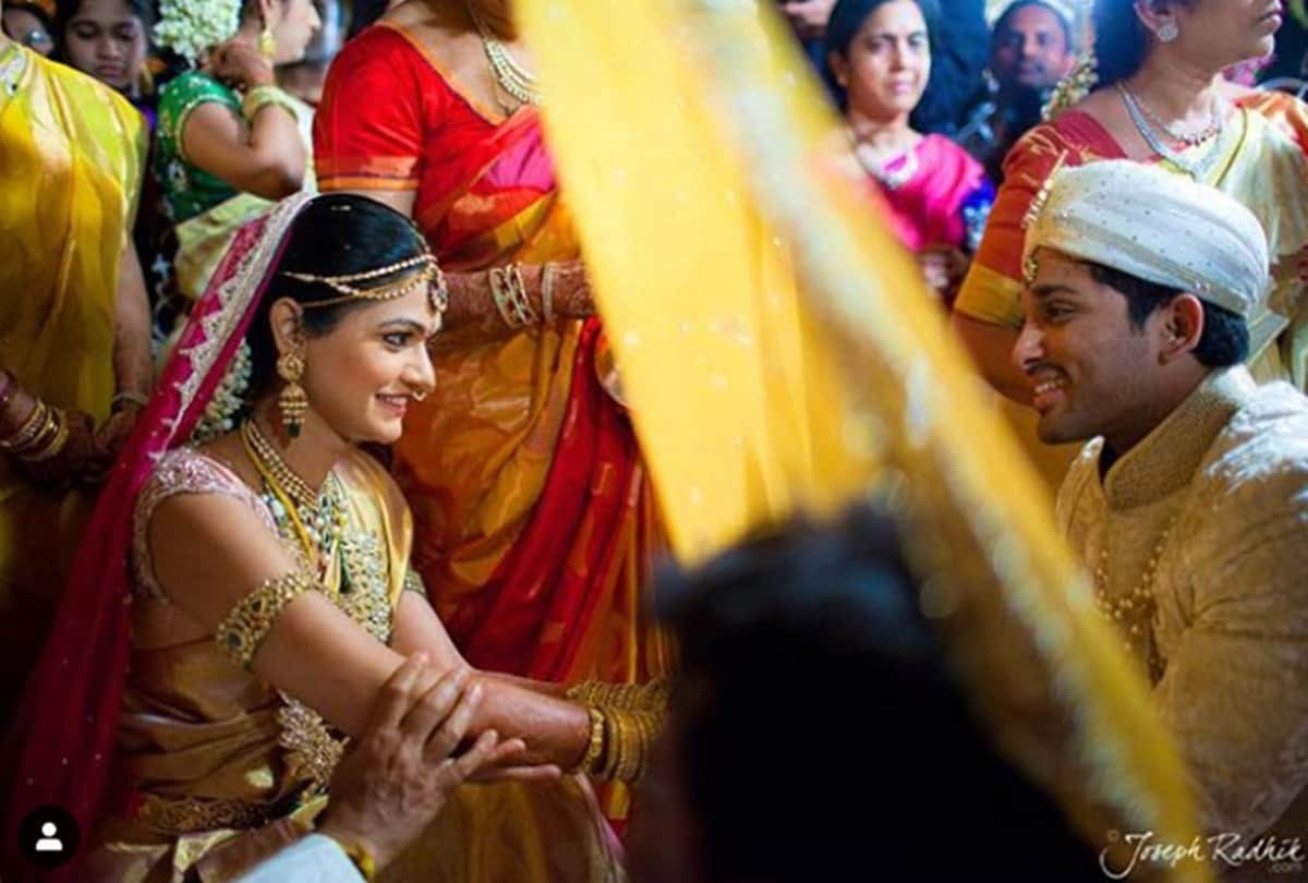 Allu Arjun And Sneha Reddy Anniversary Here Are Some Photos From His Family Album
