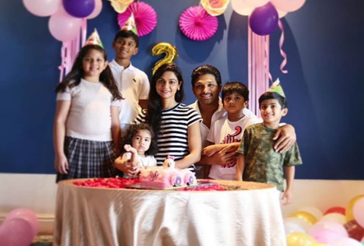 Allu Arjun Birthday here are Some photos from his family album