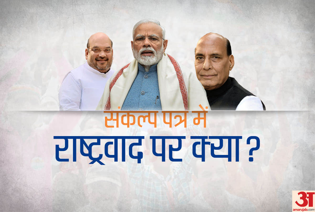 Lok sabha election 2019 Nationalism in BJP Manifesto 2019