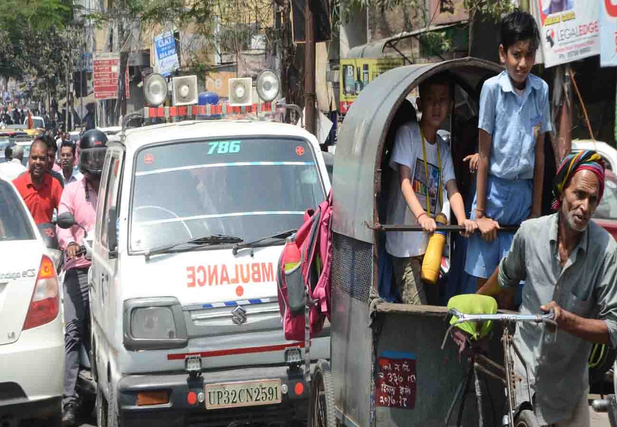Jam due to nomination of different parties candidate lok sabha election 2019