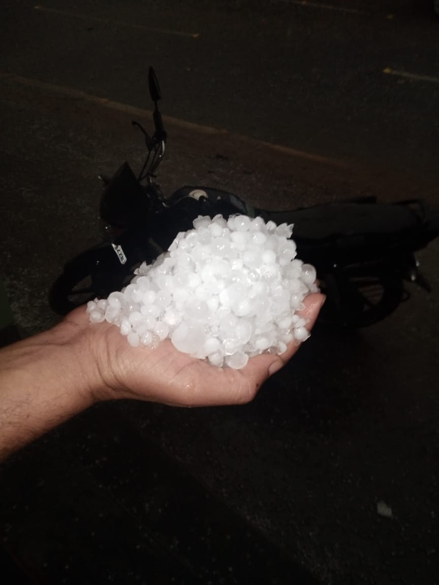 hailstorm and heavy rain in dehradun