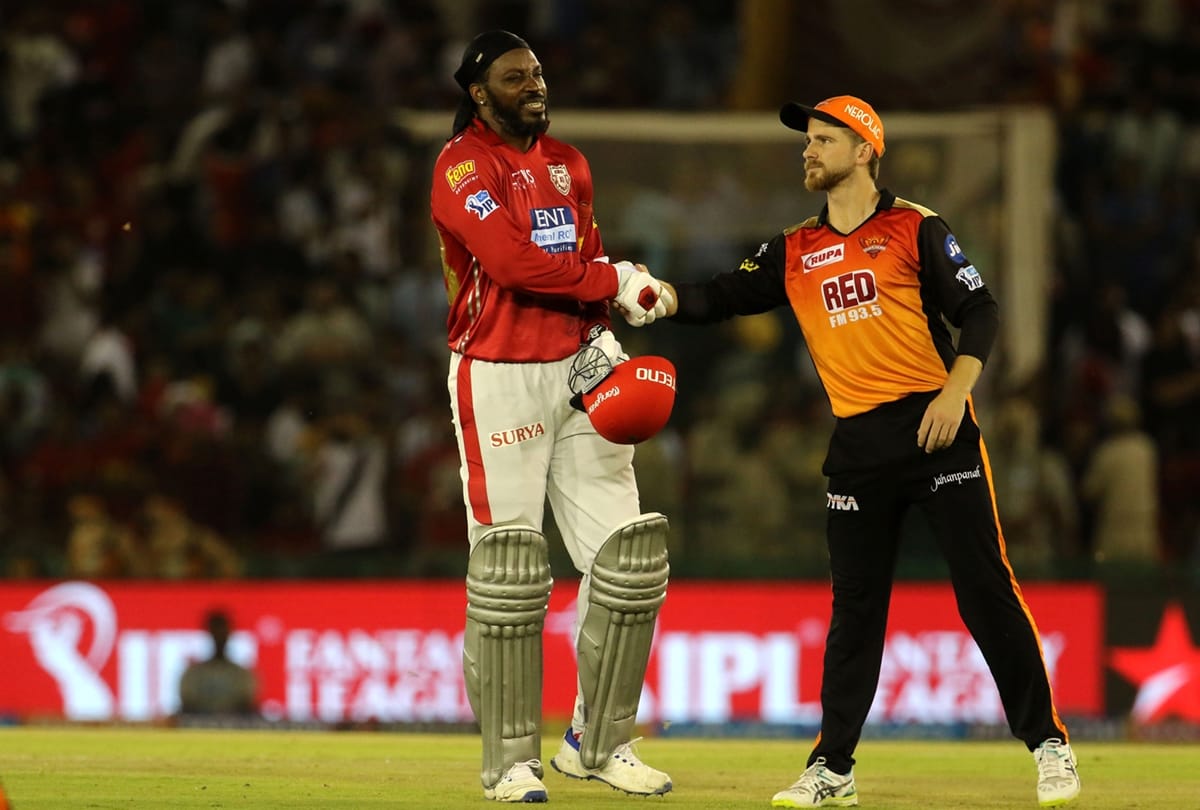 IPL2020: kxip and SunRisers Hyderabad engage in war of words over gayle and david warner