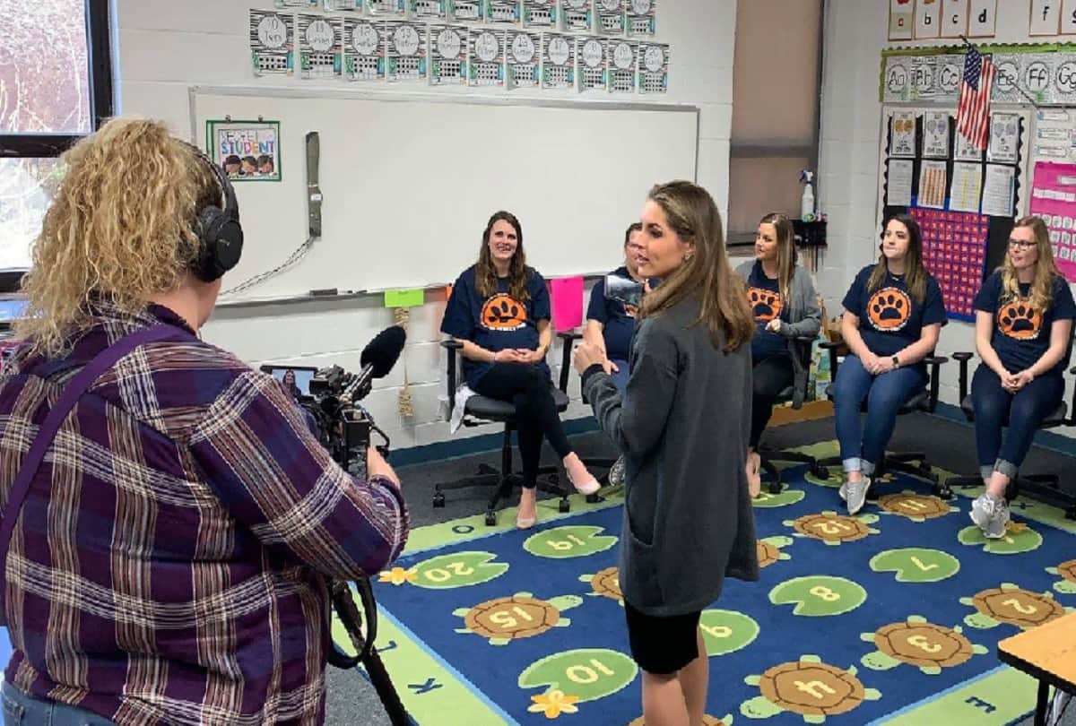 Seven teachers at a Kansas elementary school are pregnant at the same time