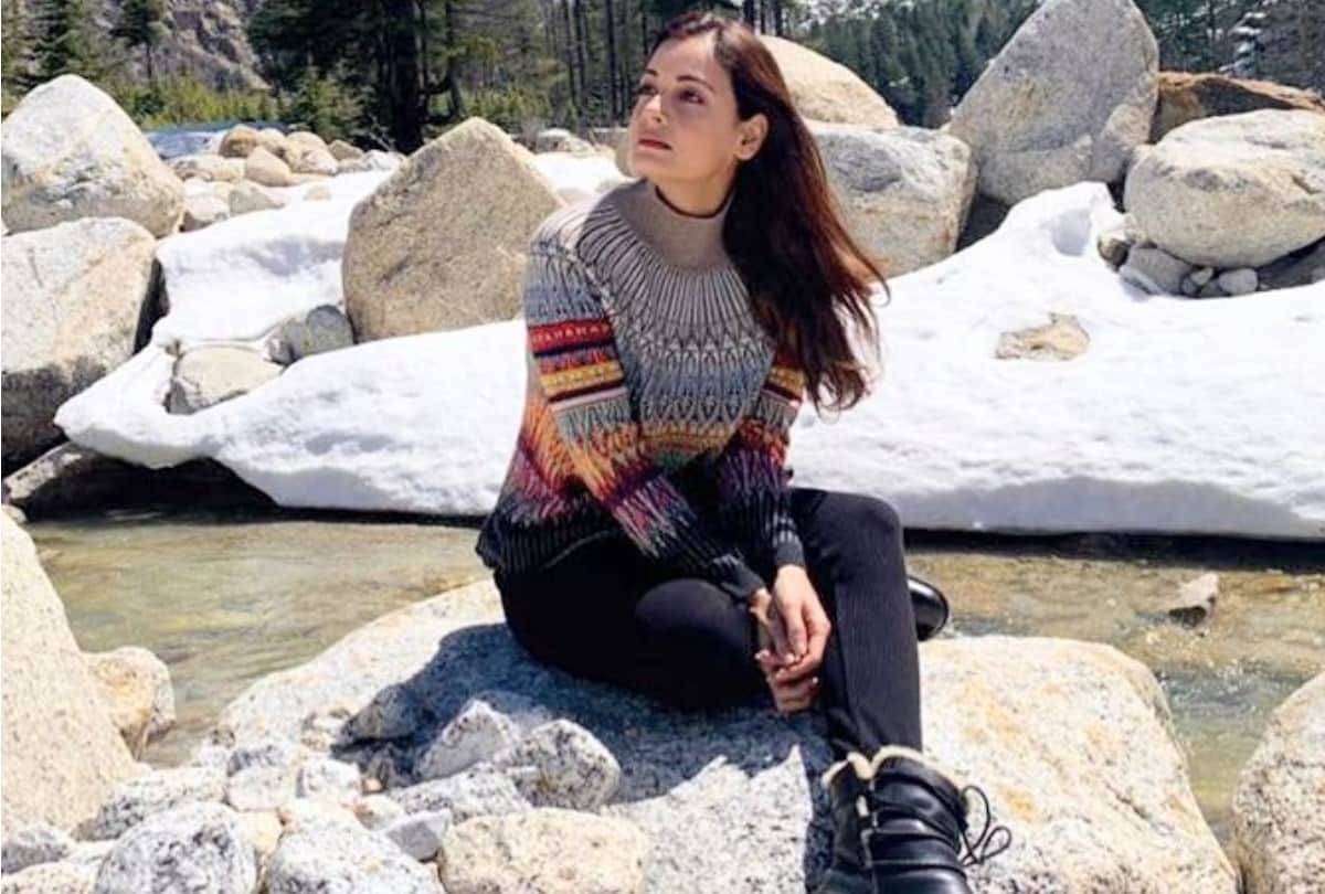 Diya Mirza and Mohit Raina Web series shooting in Sanga Kinnaur  Himachal Pradesh
