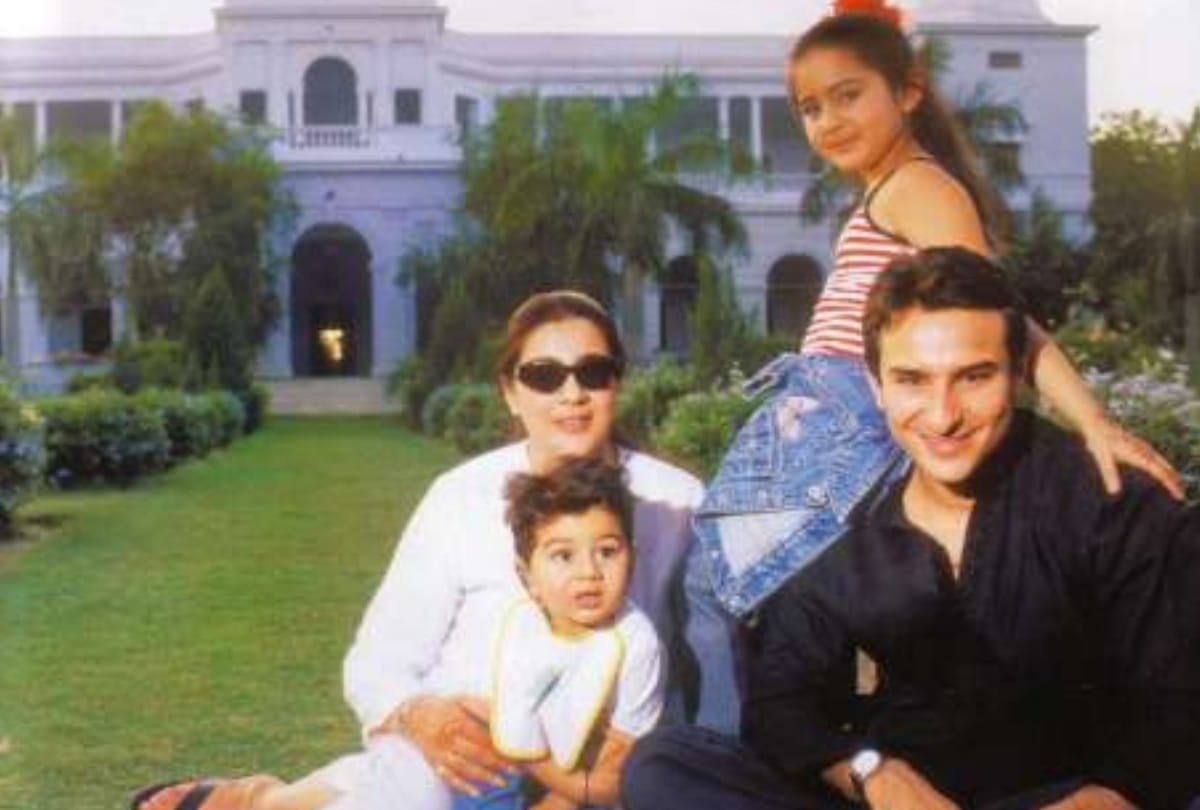 Unseen childhood pictures of sara ali khan
