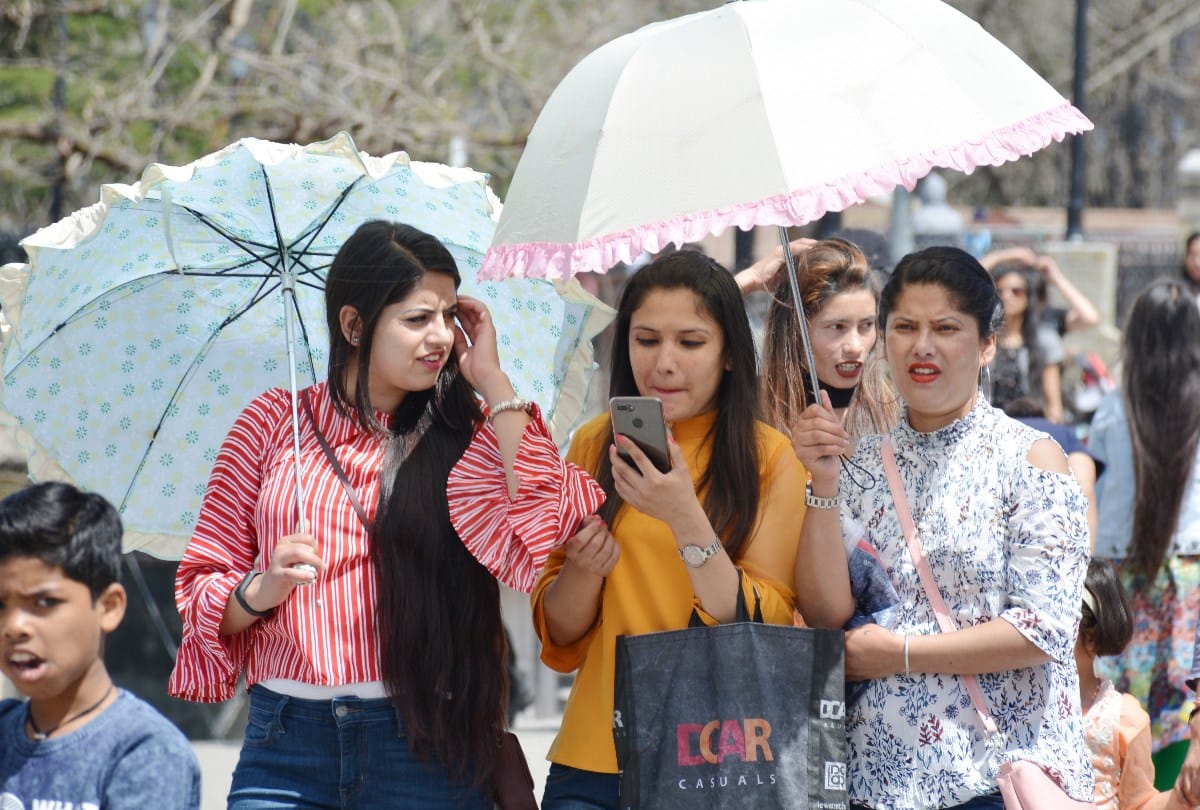 himachal weather report una recorded 35.7 degree temperature