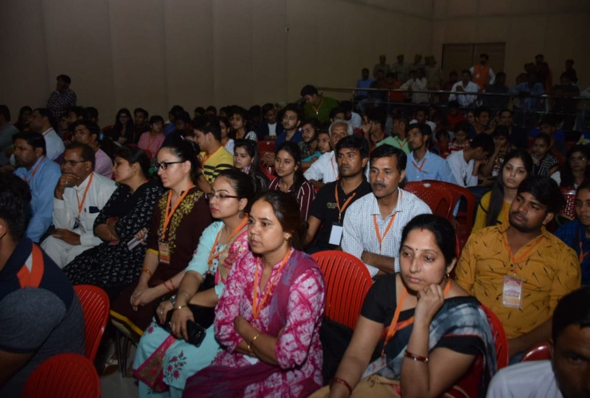 lok sabha elections sushma swaraj addressed vijay sankalp cyber warrior conference
