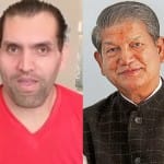 हरीश रावत के लिए द ग्रेट खली ने की वोटिंग अपील