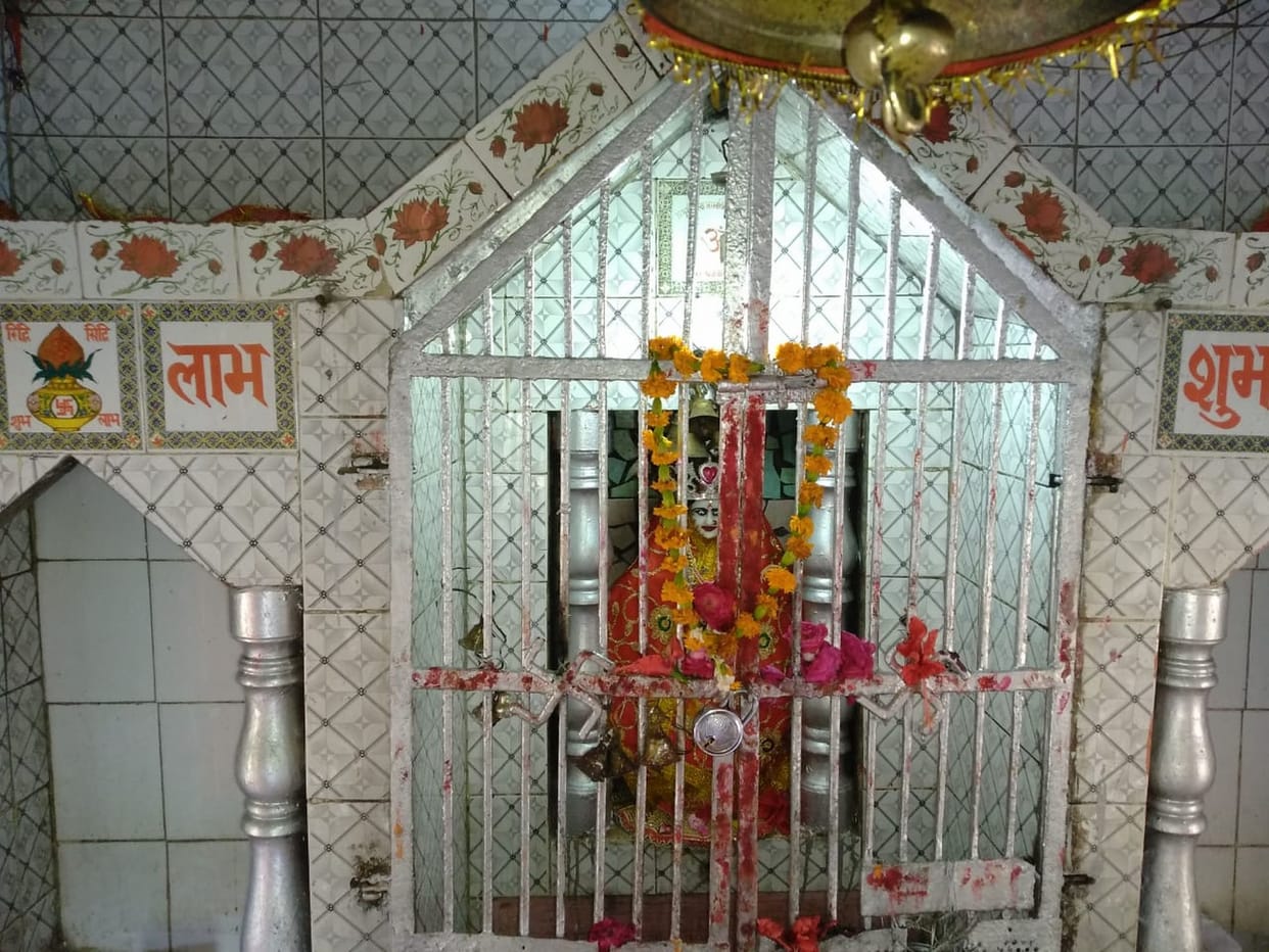 चार सौ साल पुराना है भोगांव में गमा देवी  मंदिर
