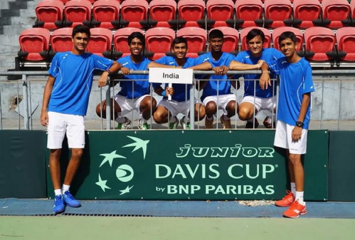Indian team defeated indonesia in junior davis cup