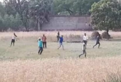 Stoning in Nirahua road show police file case on 53 person in azamgarh