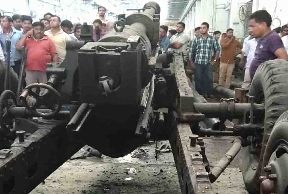 ordnance factory blast in kanpur