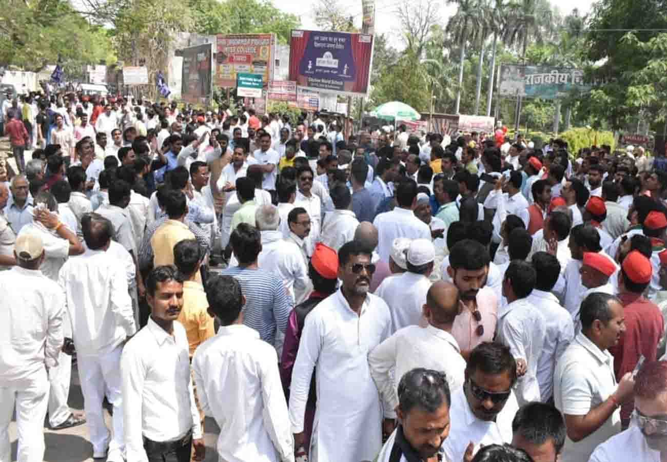 Arun Shankar Shukla nomination for lok sabha elections 2019