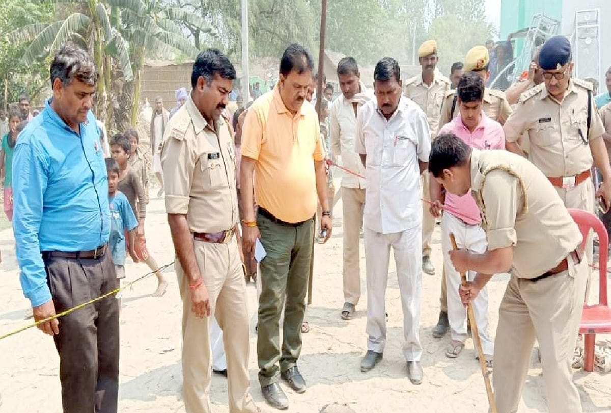 villagers beaten to death two gangsters in lakhimpur kheri