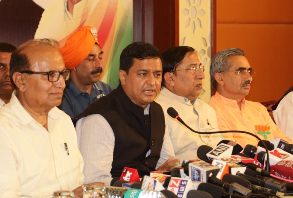 Lok sabha elections 2019 Piyush Goyal praised Rajya sabha mp Anil baluni work 