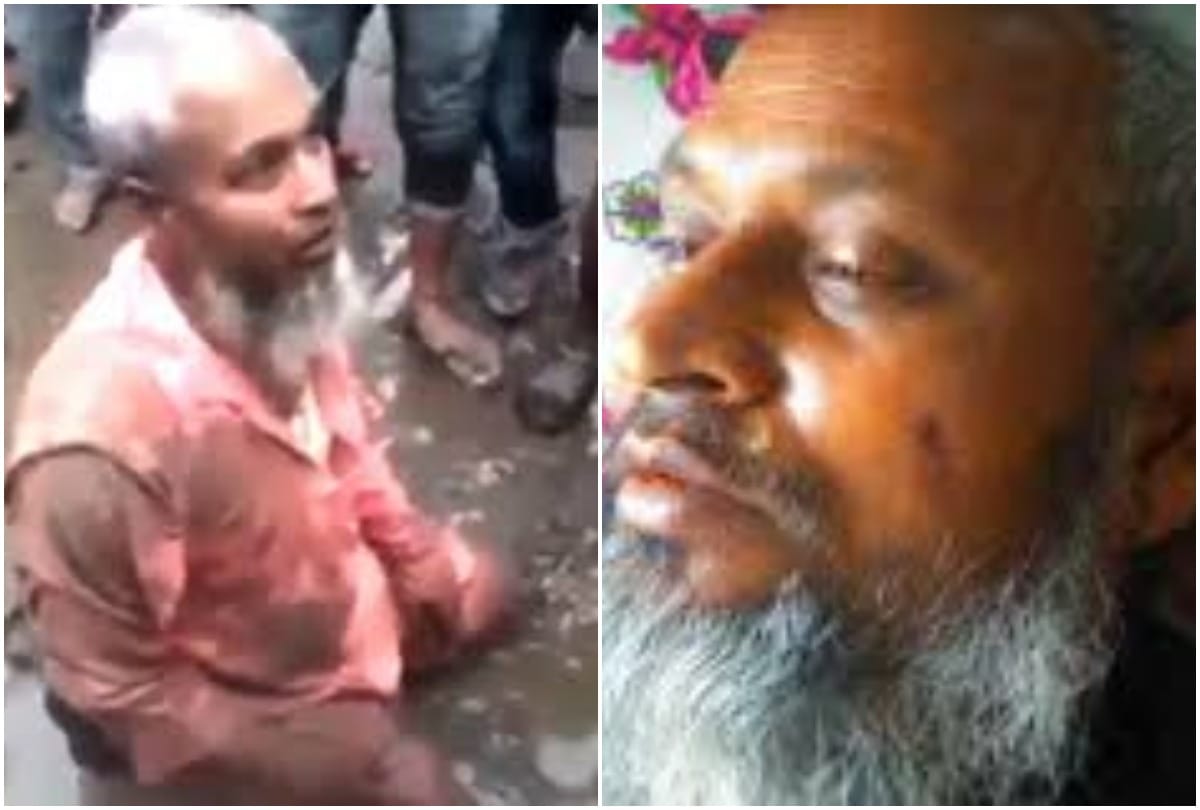 Muslim man Beaten for beef selling and fed pork in Assam